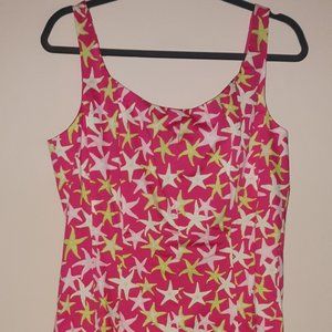 Woman's Starfish Print Dress